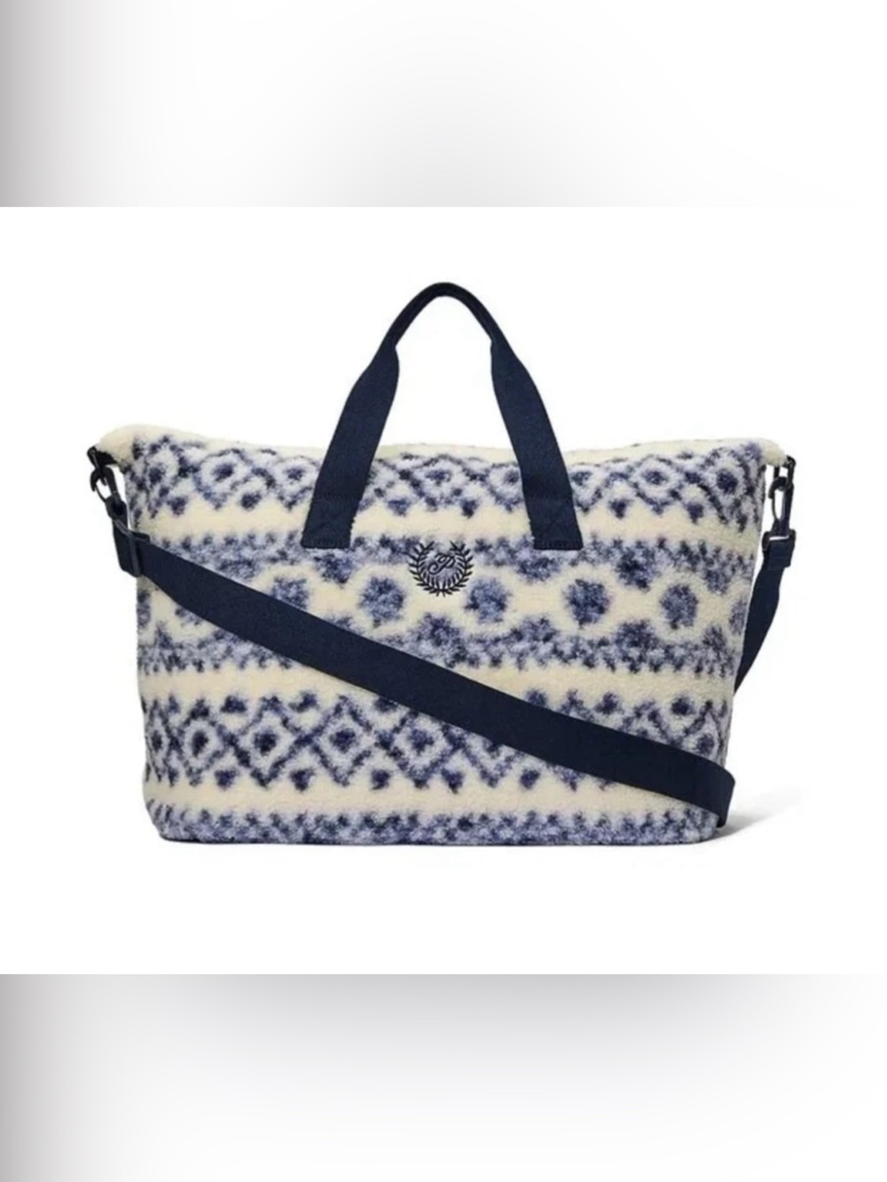 PINK Victoria’s Secret Fair Isle Crossbody Tote